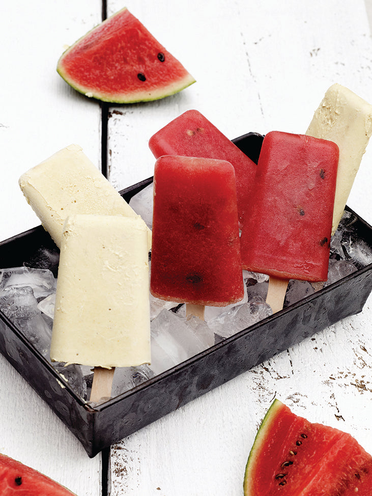 Healthy Watermelon Ice-lollies